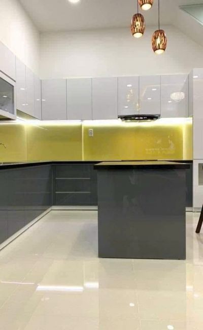 TỦ BẾP CÁNH ACRYLIC